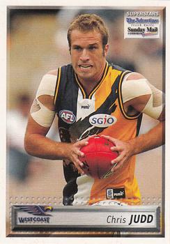 2003 Select The Advertiser-Sunday Mail AFL #123 Chris Judd Front